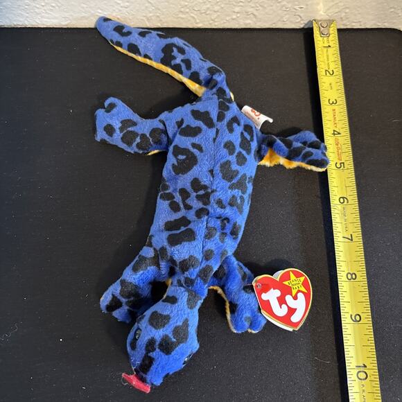 Ty Other - TY Beanie Baby - LIZZY the Lizard - DOB May 11, 1995